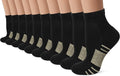 Iseasoo Copper Compression Socks for Men & Women – Plantar Fasciitis Relief, Ankle Support & Circulation – Running & Recovery