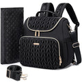 4 in 1 Convertible Diaper Bag Backpack,Waterproof Baby Diaper Bag with Changing Pad,Converts into Baby Tote Bag,Diaper Backpack,Stroller Bag and Crossbody Diaper Bag