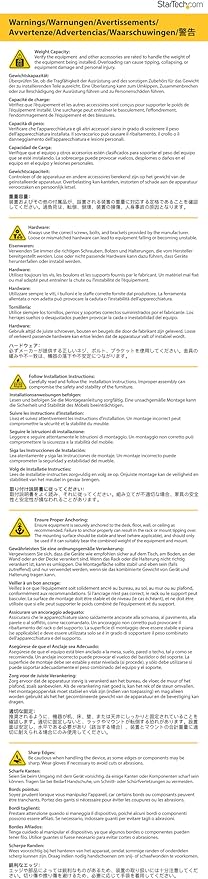 StarTech.com 1U 19" Cable Management Organizer - D Ring Hook Network/Server Rack Cord Manager - Data Center Horizontal Wire Panel with Passthrough Holes w/Mounting HW - EIA/ECA-310-E (CABLMANAGERH)