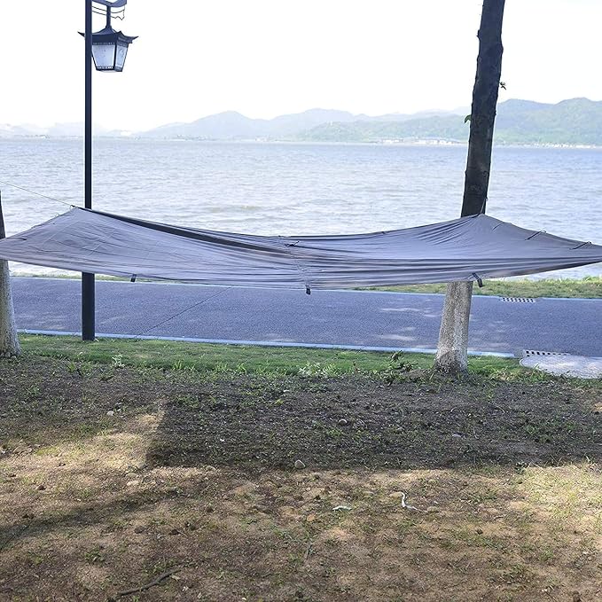 KALINCO Tent Tarp, Picnic Mat Camping Tarp Tent Hammock Tarp, pu Waterproof Camping tarp Tent Rain Fly Picnic Mat Survival Shelter Sunshade