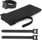 Reusable Cable Ties, 60 PCS 8 Inches Adjustable Cord Straps Wire Organizer Cord Wrap and Hook Loop Cable Management
