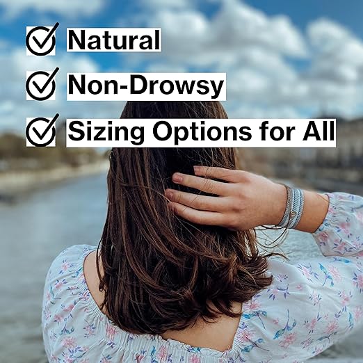 Acupressure Relief Band - Edith Duo (Small) - Motion Sickness Bands and Nausea Relief for Pregnant Women | Travel, Pregnancy, Cruise