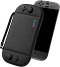 tomtoc Slim Carrying Case for Nintendo Switch 2 Model 2025, Odorless Felt Protective Hard Shell with 12 Game Card Slots, Portable Travel Storage Case with Original Patent and Military Grade Protection