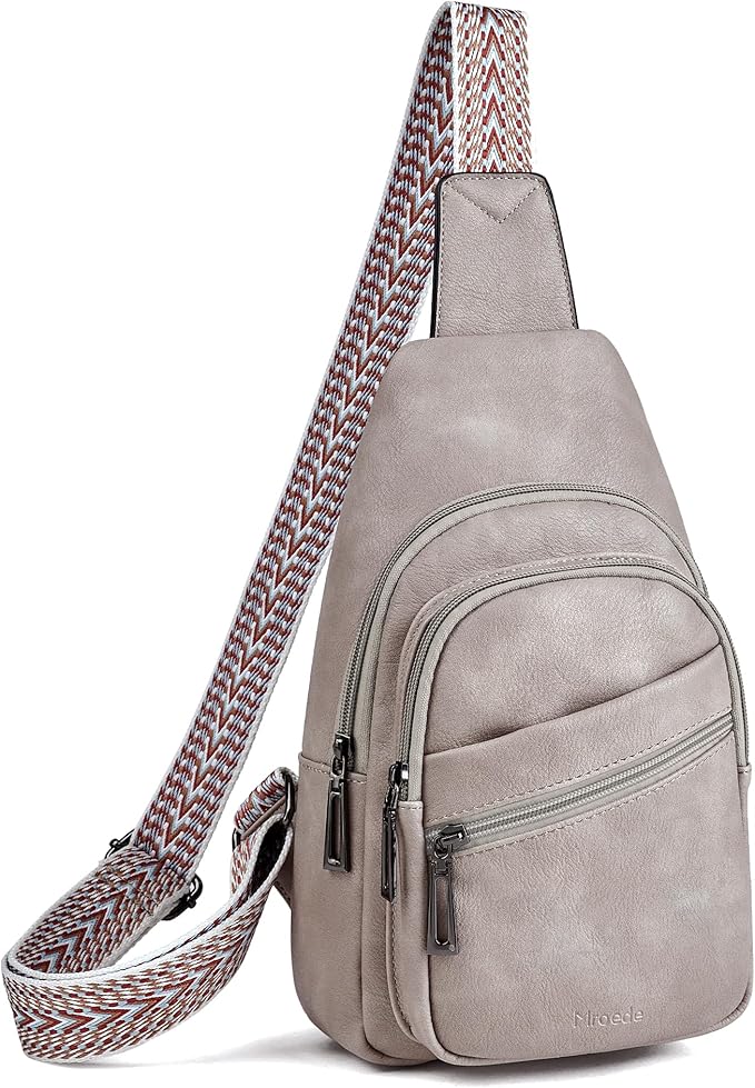 Sling Bag Crossbody Bags for Women Small Cross Body Bag Fanny Packs Chest Sling Purse for Daily Travel Leisure Sport