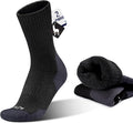 Alpaca Wool Hunting Socks 2 pairs for Men Women, Thermal Warm Compression Thick Winter Cushioned Hiking Boot Moisture Wicking