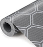 Non-Adhesive Shelf Liner Roll - Waterproof No-Slip Drawer & Cabinet Mat for Kitchen, Refrigerator, Bathroom, Easy to Cut EVA Drawer & Shelf Liners, 12" x 197", Grey