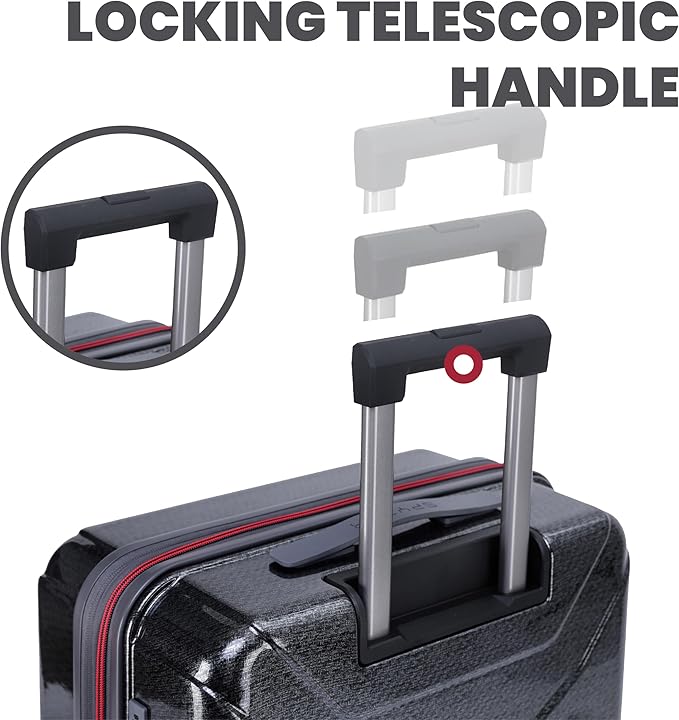 Spyder Traverse 25 Inch Medium Expandable Hardside Upright Suitcase with 360° Spinner Wheels, TSA Approved Lock, Silver