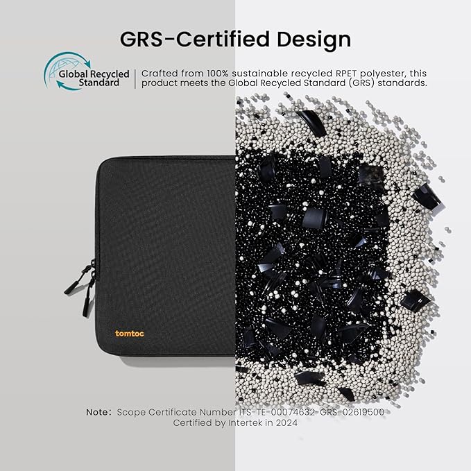 tomtoc 360° Protective Laptop Sleeve for 16-inch MacBook Pro M4/M3/M2/M1 Pro/Max A3403 A3186 A2991 A2780 A2485 A2141 2024-2019, Dell XPS 16 Laptop, Water-Resistant MacBook Case with Accessory Pocket