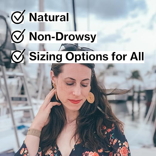 Acupressure Relief Band - Ana Duo (Small) - Motion Sickness Bands and Nausea Relief for Pregnant Women | Travel, Pregnancy, Cruise