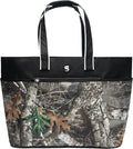 geckobrands Oversized Beach Tote – Large and Stylish Beach Bag with 4 Exterior Pockets and Zippered Internal Compartment
