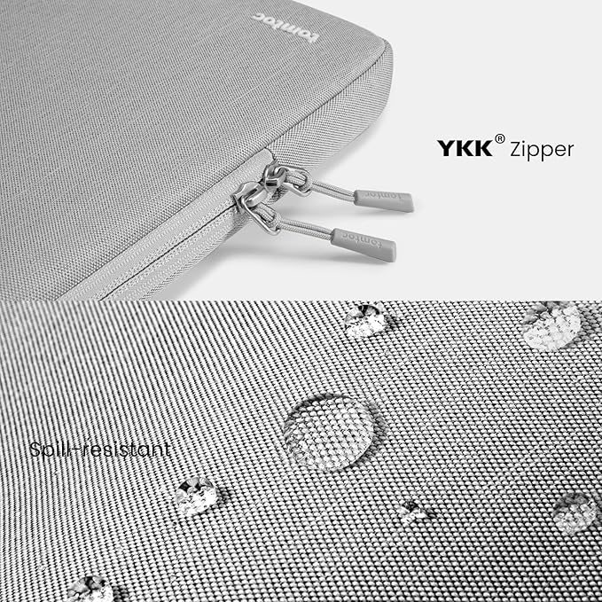 tomtoc 360° Protective Tablet Sleeve for iPad Pro 11-inch (M5/M4/4th/3rd/2nd/1st Gen) 2025, iPad Air 11-inch (M3/M2) with Magic Keyboard/Smart Keyboard Folio, 11 iPad, Water-Resistant Tablet Case