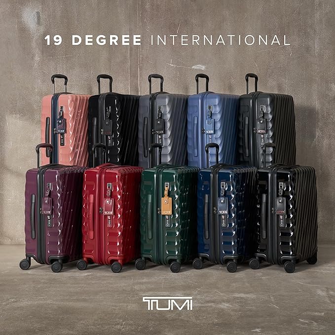 TUMI - 19 Degree International Expandable 4 Wheeled Carry-On - Hard Shell Suitcase - 21.8" X 14.0" X 9.0" - Lagoon