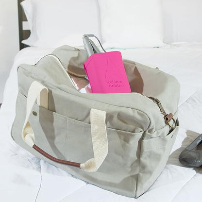 Hot Iron Holster | Adhesive-Free Silicone Storage Pocket for Organization and Travel | Heat Resistant to 500°F | Ideal for Curling Irons, Hair Straighteners, and other Hot Tools