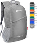 ZOMAKE Lightweight Packable Backpack 20L, Foldable Backpacks Small Daypack for Hiking Water Resistant Day Bag for Travel