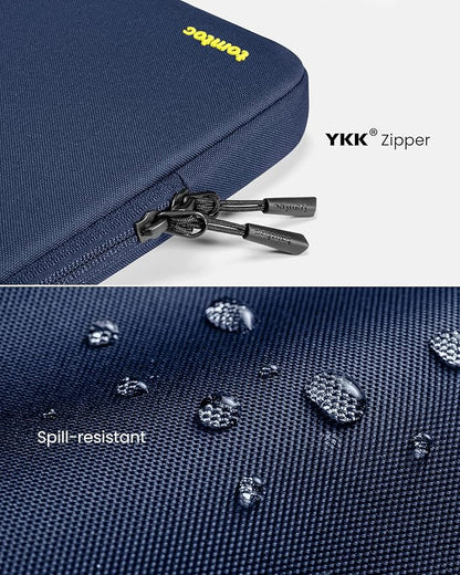tomtoc 360° Protective Laptop Sleeve for 14-inch MacBook Pro M5/M4/M3/M2/M1 Pro/Max A3434 A3112 A3401 A3185 A2992 A2918 2025-2021, Water-Resistant Case Bag with Accessory Pocket for 13.8Surface Laptop