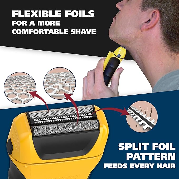 Wahl 7061-100 LifeProof Rechargeable WaterProof Wet/Dry Lithium-ion Shaver